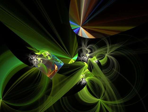 Imaginatory fractal abstract background image