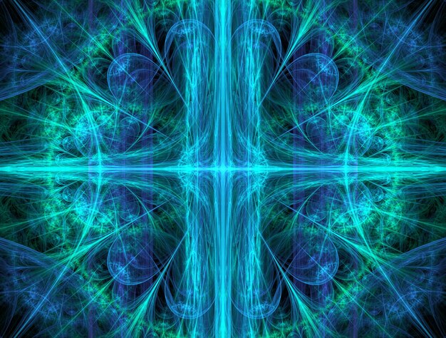 Imaginatory fractal abstract background image