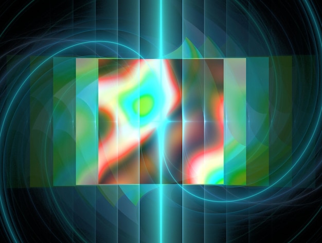 Imaginatory fractal abstract background Image