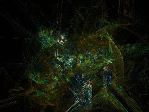 Imaginatory fractal background