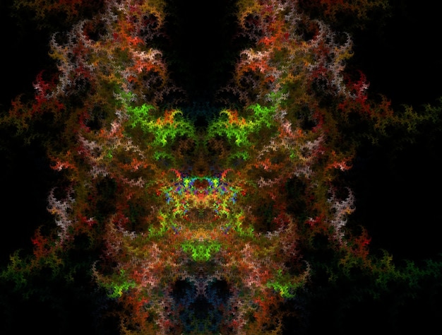 Imaginatory fractal background