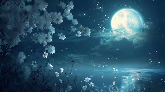 Imagine a blossom that only blooms under moonlight its petals unfolding to reveal glowing ideas nurtured by the subconscious