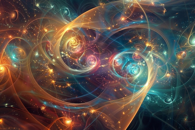 Imagine a quantum dance of parallel dimensions whe generative ai