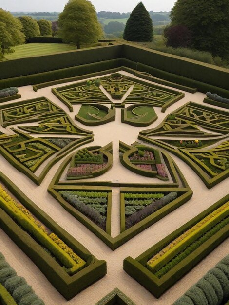 immergroene bomen worden in een rij geplant Boom thuya Decoratieve planten Landschapsontwerp Tuinieren