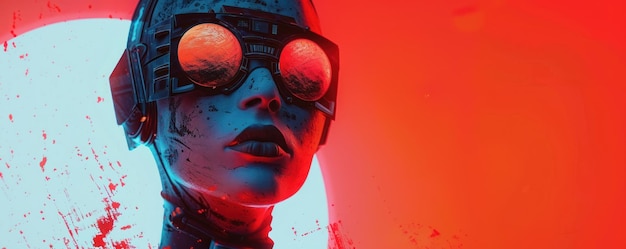 Immerse in a world where dystopian futures blend with cyberpunk aesthetics