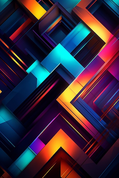 Immerse yourself in abstract beauty with a mobile wallpaper