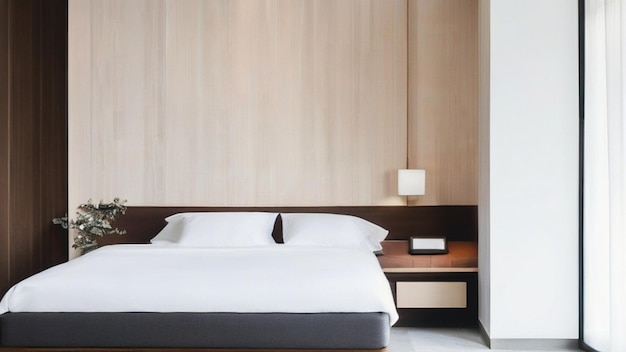 Immerse yourself in the minimalist elegance of our hotel where the design is both refined