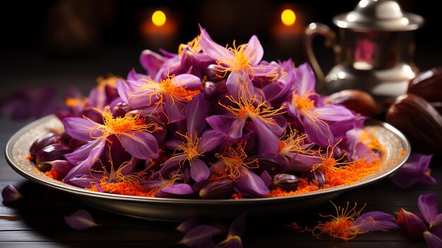 Immerse yourself in the splendor of saffron