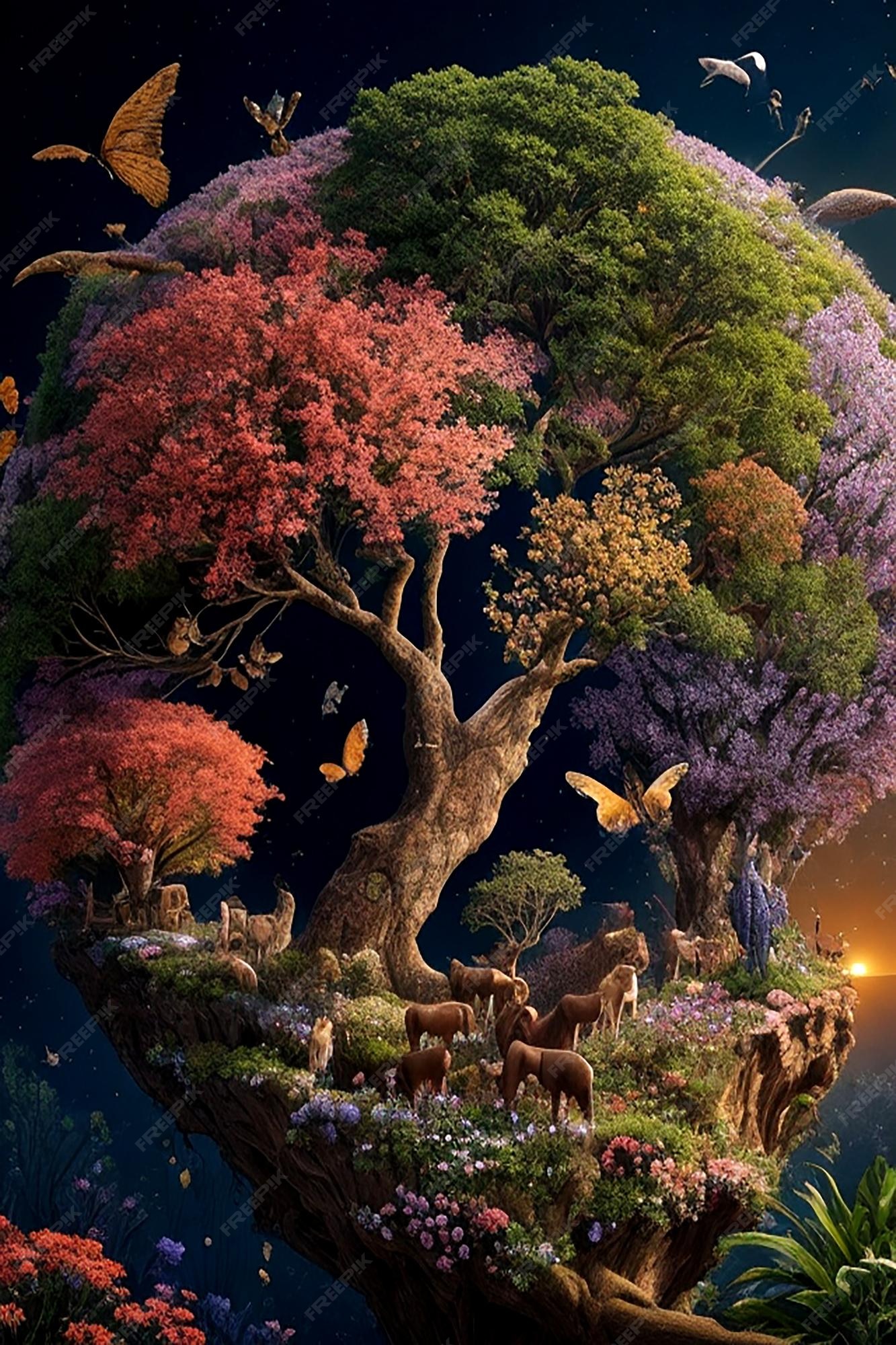 Premium AI Image  Immerse yourself in a stunning visual representation 