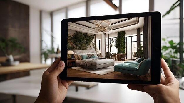 Foto immergiti nella rivoluzione dell'interior design della realtà virtuale