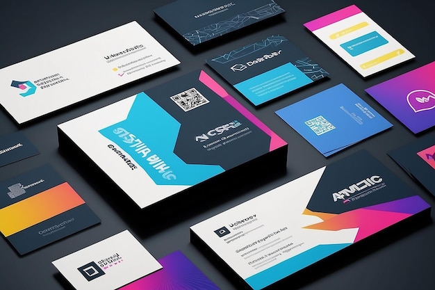 Immersive Experience Dynamic Motion Graphics Business Card