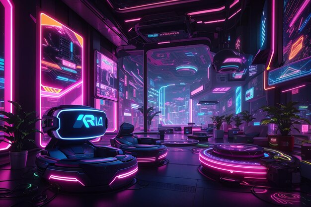 An immersive futuristic wonderlandan immersive futuristic wonderland