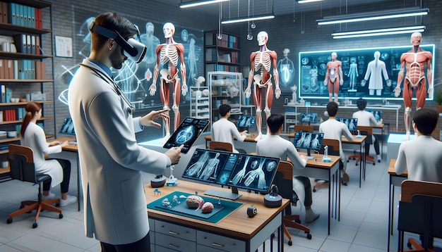 Immersive Medical Training with VR