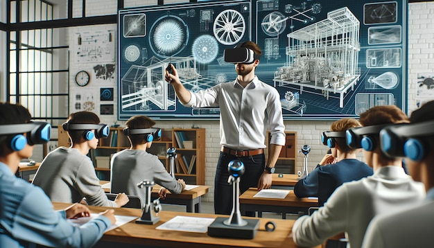 Immersive VR Engineering Class