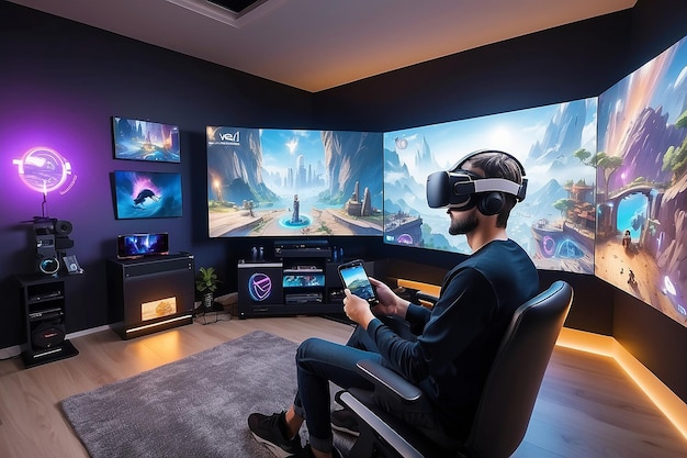 Immersive VR Gaming Corner Tap in de markt van virtuele realiteit