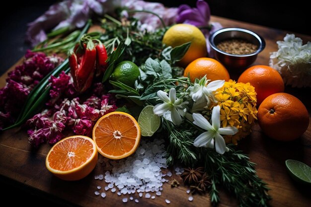 Foto immuniteitsversterkende bestanddelen