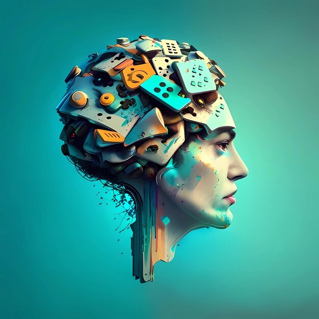 Premium AI Image  the Impact of Video Games on Mental Wellbeing