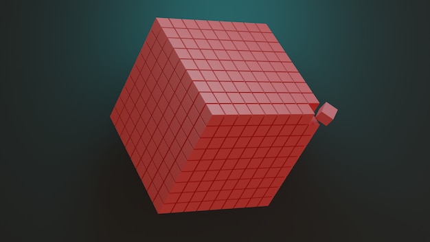 Imperfection cube