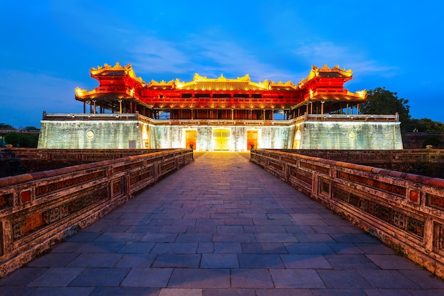 Imperial City in Hue Vietnam