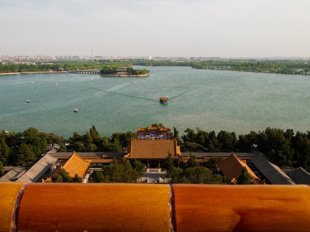 Foto il palazzo d'estate imperiale a pechino.