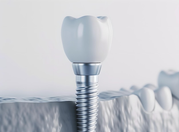 implant in dentist