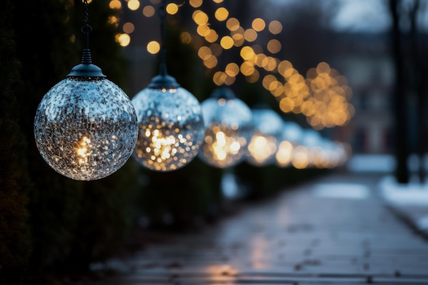 Implementing LED lights in Christmas decorations for energy efficiency