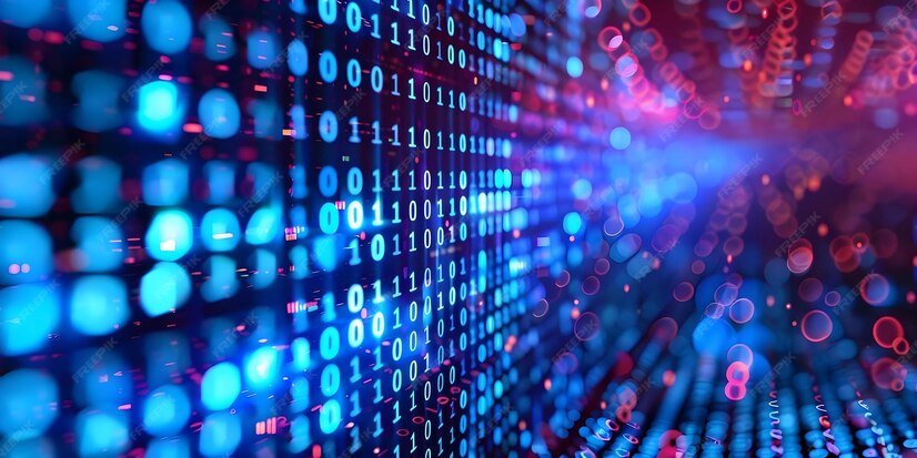 The Importance of Binary Code in Computer Technology Concept Computer ...