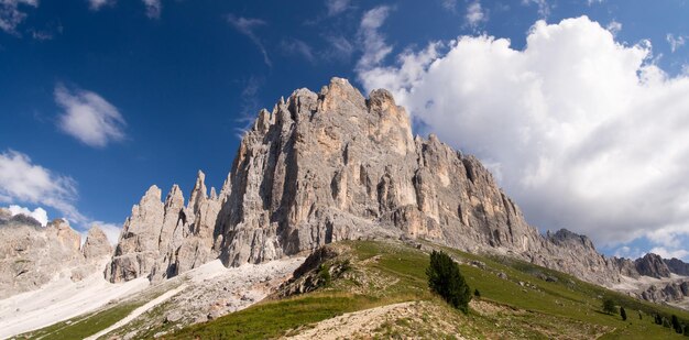 Photo imposing rosengarten group