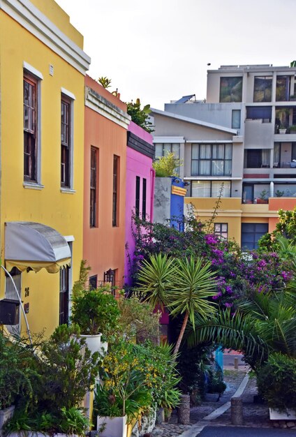 Impression of the Bo Kaap in Cape Town South Africa