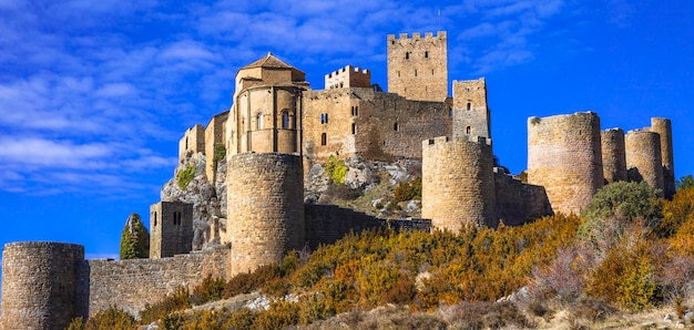 Impressive medieval Loarre castle