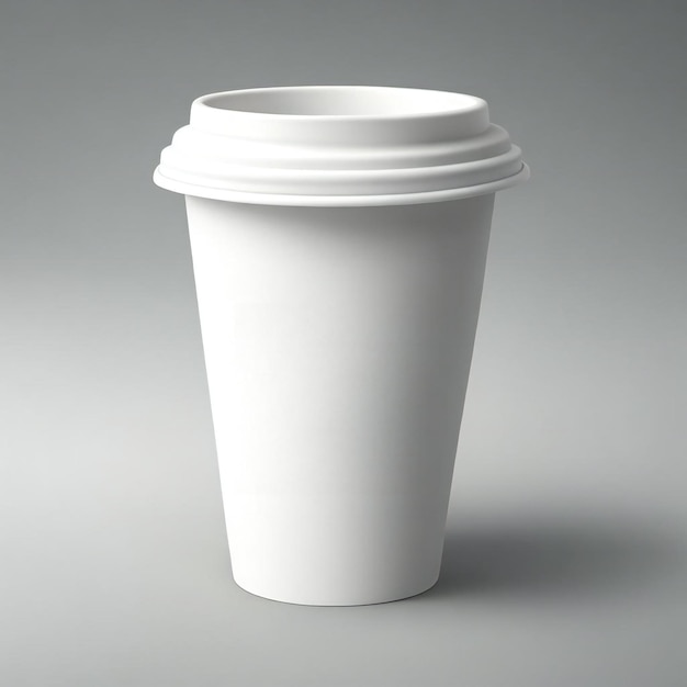 Впечатляющий макет белой кофейной чашки Поднимите свой дизайн на новый уровень с FreePik