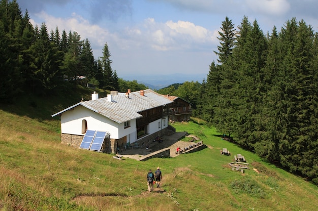 Foto in de berg