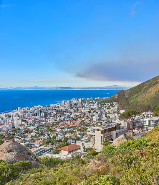 In de Kaap Shot van Kaapstad