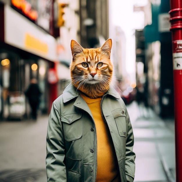 in de straat kat in de straat