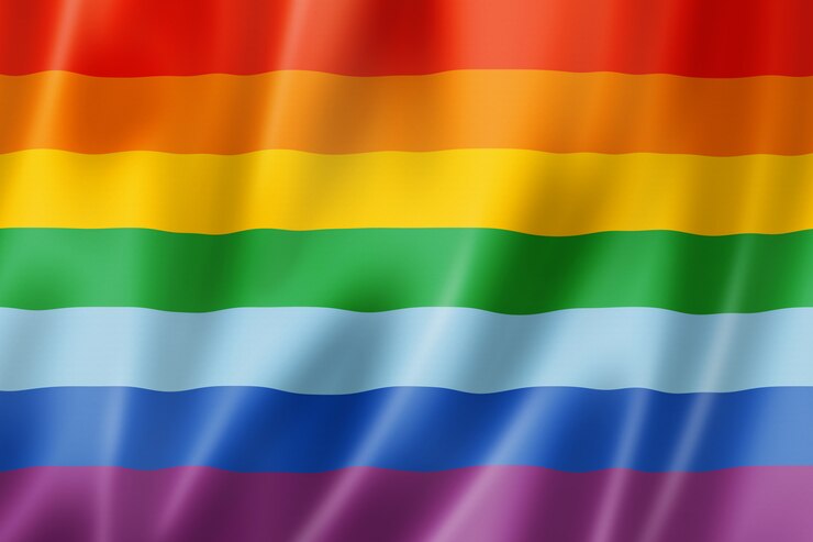 Photo inca people ethnic flag, south america