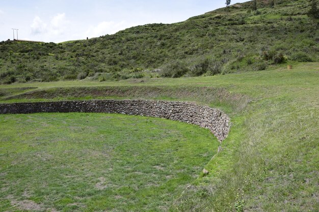 Inca terraces of Moray Each level has its own microclimate Moray is an archaeological site near the Sacred Valley