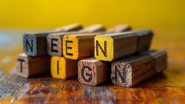 Photo inclusion_banner_word_on_wooden_cubes_and_pencils