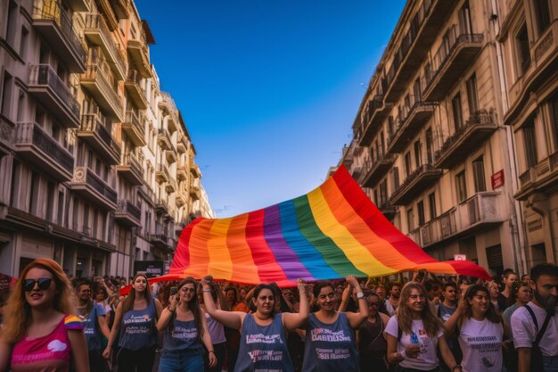 Photo inclusive celebration buenos aires argentina's spectacular lgbt pride parade nov 6 2021
