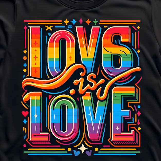 Inclusive LGBTQ Diversity Vibrant Representation of Love Identity and Pride Microstock Image