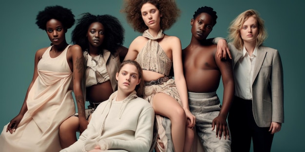 inclusivity and diversity in fashion campaign