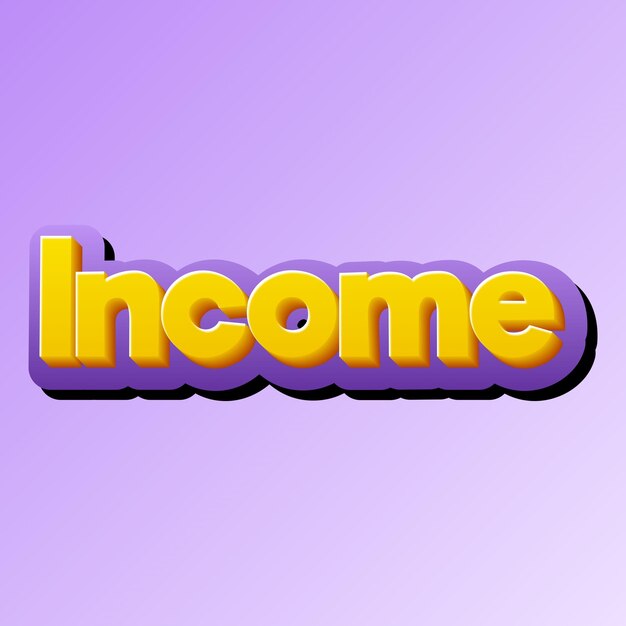 Income text effect gold jpg attractive background card photo