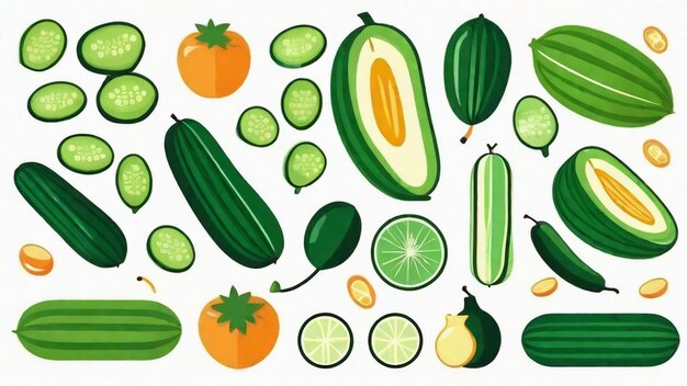 Photo incorporating cucumbers into a healthy diet