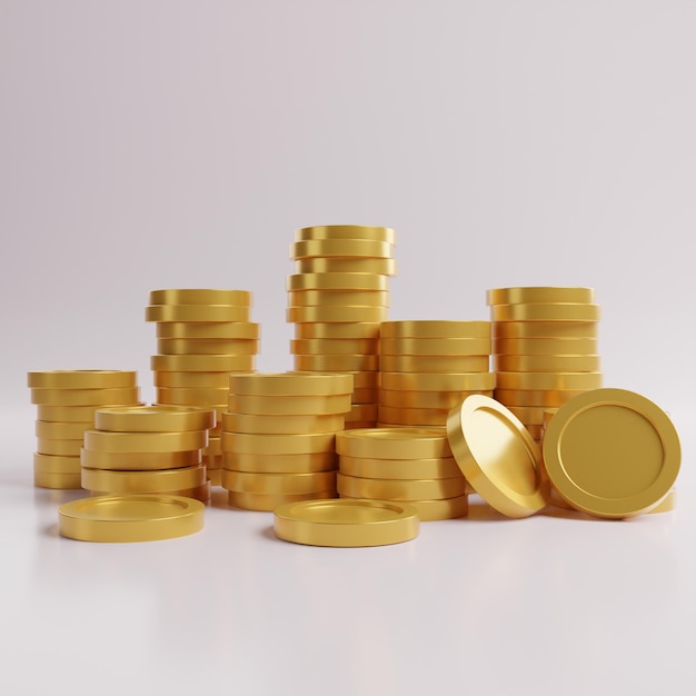 Increasing golden coin stacking and for growth saving and investment