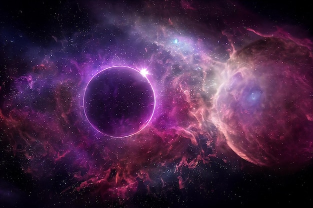 Incredibile cosmic wormhole portal 3d art work spettacolare sfondo astratto