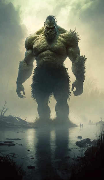 The incredible hulk movie poster