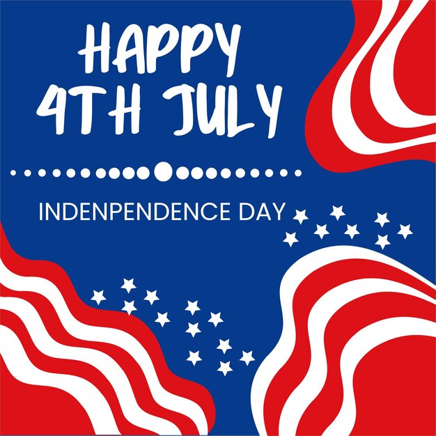 Photo indenpendent day background 4th of july united state of america