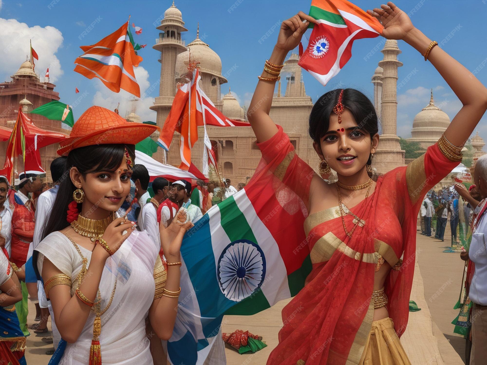 Premium AI Image independence day celebrations India