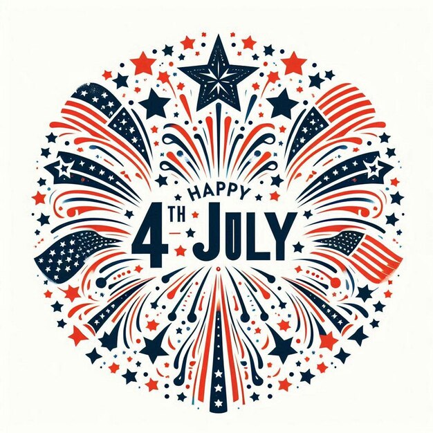 123 greeting cards 4th of july