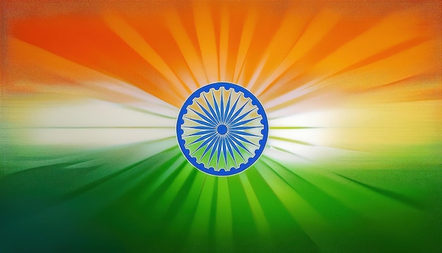 Photo independence day in india on august 15 indian flag background celebration
