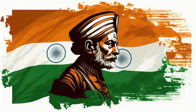 Independence Day of India by Generative AI